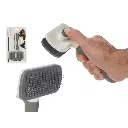 Brosse pour Chiens Mascow 334 Anthracite 10,5 x 19 x 6 cm (12 Unités)