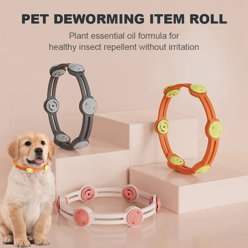 Pet Flea Protection Band Adjustable Cat Dog Anti Bug Collar Outdoor Pet Care Accessory