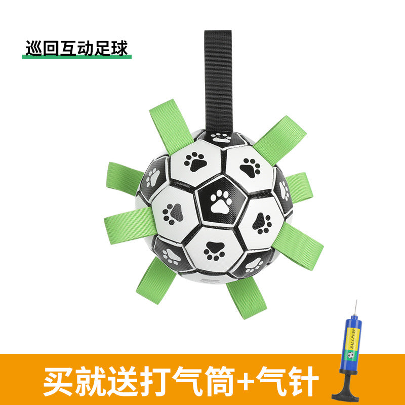 [1742183620933170] Interactive Outdoor Toy for Dogs – 15/19cm with Bell (Footprint (upgrade), Diameter 15cm)
